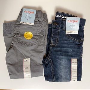 Cat & Jack Boys Pants Bundle - NEW